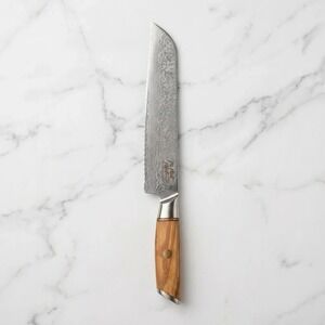 Mr Meat Master Bread Knife 8" Damascus Steel